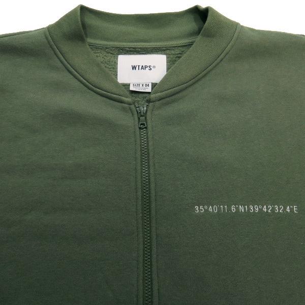 WTAPS ダブルタップス 21AW GPS/ZIP CARDIGAN/COTTON 212ATDT