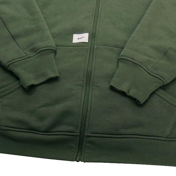 WTAPS ダブルタップス 21AW GPS/ZIP CARDIGAN/COTTON 212ATDT