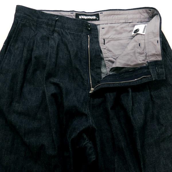 NEIGHBORHOOD TWO TUCK-D/C-PT ツータックデニムパンツ NEIGHBORHOOD 21SS TWO TUCK-D/C-PT 211BENH-PTM06