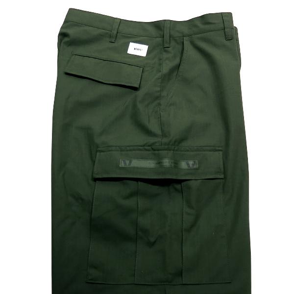 WTAPS ダブルタップス 22SS JUNGLE STOCK/TROUSERS/COTTON.RIPSTOP ジャングル ストック トラウザーズ  コットン リップストップ オリーブ カーゴパンツ