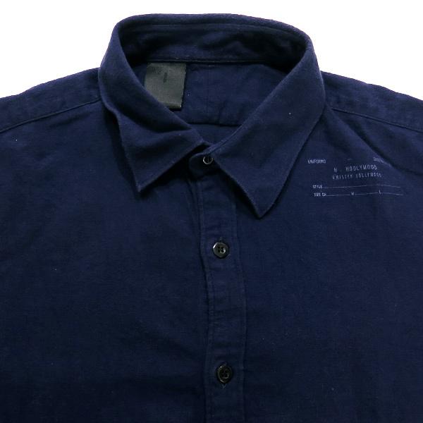 N.HOOLYWOOD エヌハリウッド COMPILE LINE STAMP SHIRT 242-SH03