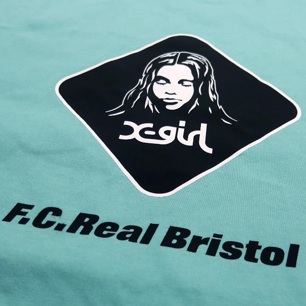 X-GIRL × F.C.R.B. ☆ SUPPORTER TEE / L F.C.Real Bristol 21AW X-girl/F.C.R.B. SUPPORTER TEE FCRB