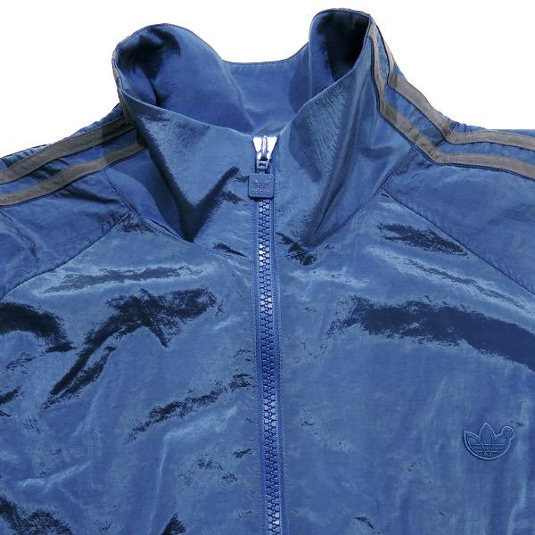 adidas アディダス ブルーバージョン ブロックド トラックジャケットS