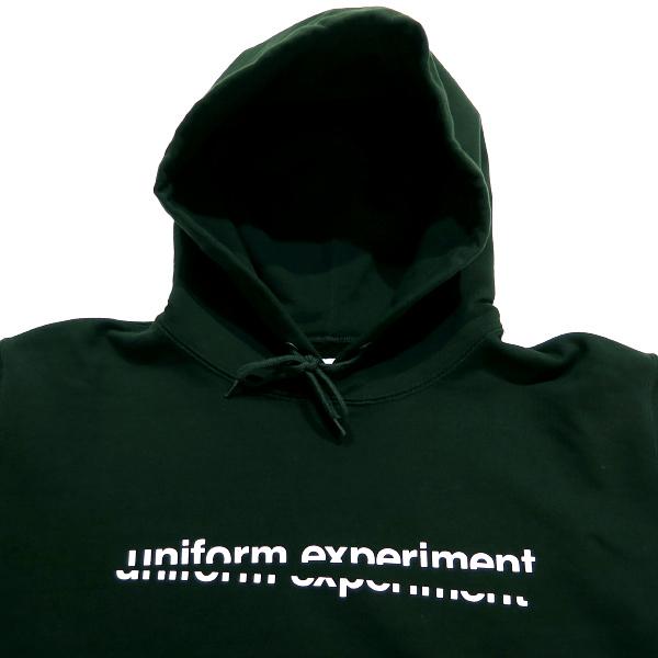 uniform experiment ユニフォームエクスペリメント 21AW SLASH GRAPHIC SWEAT HOODIE UE-212016 スラッシュ グラフィック フーディー パーカー グリーン｜nanainternational｜03