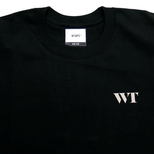WTAPS ブラック Tシャツ lL WTAPS ダブルタップス 21SS WRANGLE 211PCDT-ST04S ラングル WT