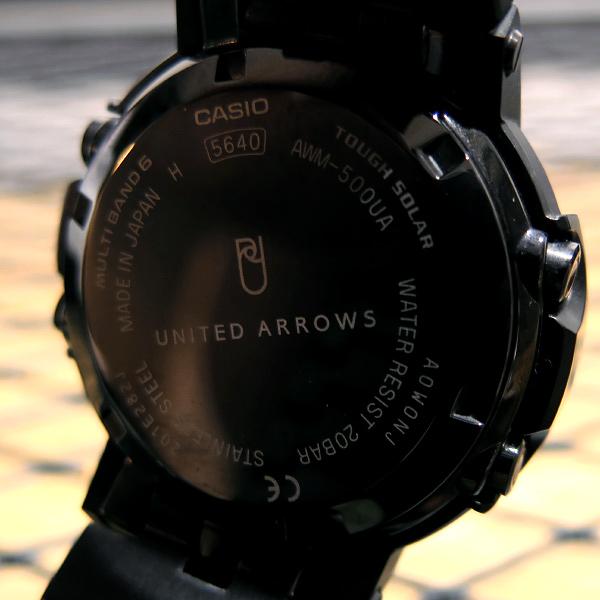 AWM-500UA-1AJR ユナイテッドアローズ別注 G-SHOCK ユナイテッドアローズ別注フルメタルG-SHOCK「AWM-500UA」が再再販