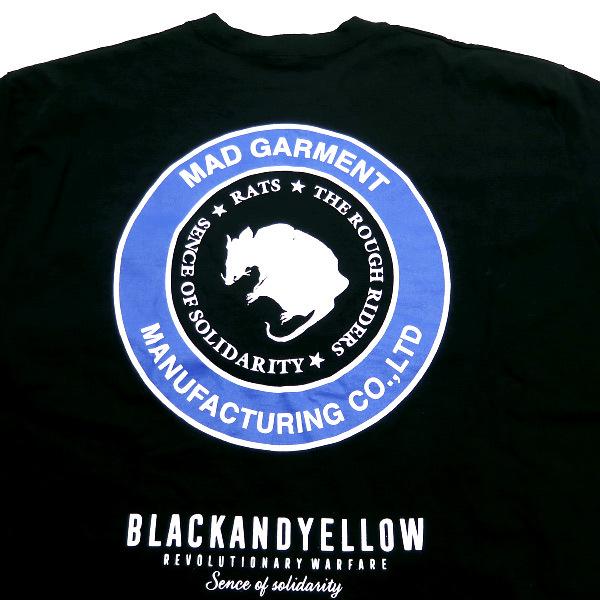 RATS ロングスリーブカットソー RATS/ラッツ】TWO WHEEL L/S TEE - BLACK / ロングスリーブ T