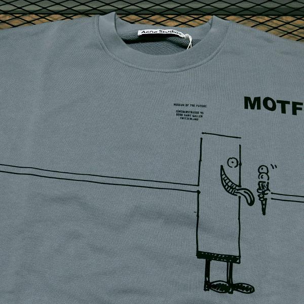 Acne Studios アクネストゥディオズ MOTF SWEATSHIRT FN-MN Acne Studios アクネストゥディオズ MOTF SWEATSHIRT FN-MN