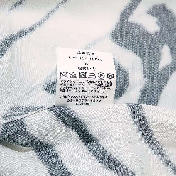 WACKO MARIA ワコマリア シャツ 長袖 アロハ 百 虎 ティムリーハイ WACKO MARIA ワコマリア シャツ 長袖 アロハ 百 虎 ティムリーハイ