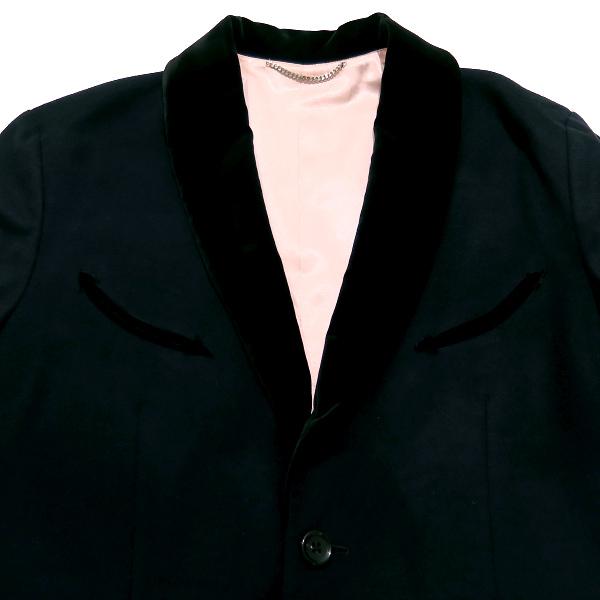 WACKO MARIA ワコマリア x WOLF'S HEAD ウルフズ ヘッド 19AW SMOKING TEDS JACKET スモーキング テッド ジャケット ネイビー アウター WACKO MARIA ワコマリア x WOLF'S HEAD ウルフズ ヘッド 19AW SMOKING TEDS JACKET スモーキング テッド ジャケット ネイビー アウター