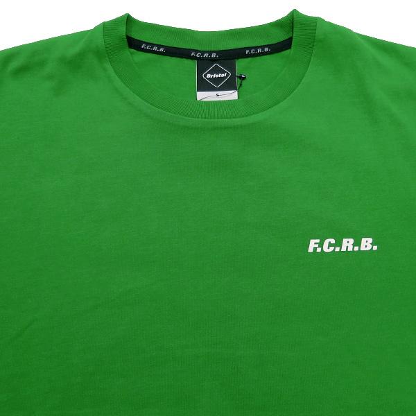 F.C.Real Bristol エフシーレアルブリストル 22SS BIG LOGO WIDE TEE FCRB-220061 ビッグ ロゴ ワイド Tシャツ F.C.R.B. グリーン 緑 オーバーサイズ｜nanainternational｜03