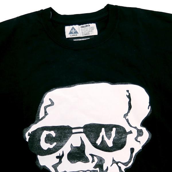 CHALLENGER チャレンジャー x NEIGHBORHOOD ネイバーフッド 21AW SKULL TEE CLG-TS-021-048 スカル Tシャツ ショートスリーブ 半袖 ブラック｜nanainternational｜03