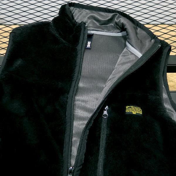SILAS（サイラス） ZIP UP FLEECE VEST ジップアップ フリース ベスト