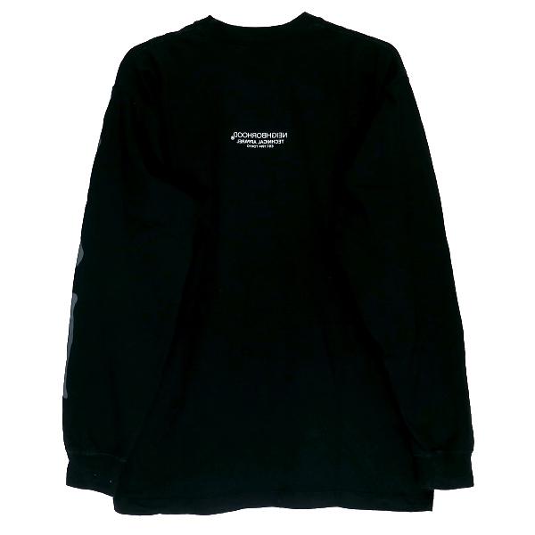 NEIGHBORHOOD ネイバーフッド 21SS BONES/C-TEE.LS 211PCNH-LT07 ボーンズ ロングスリーブ Tシャツ  ブラック ロンT 長袖