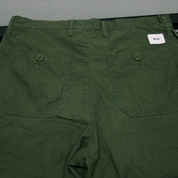 wtaps パンツ オリーブ ripstop WTAPS ダブルタップス 23AW LEZ/6P/TROUSERS/NYLON.RIPSTOP.DOT