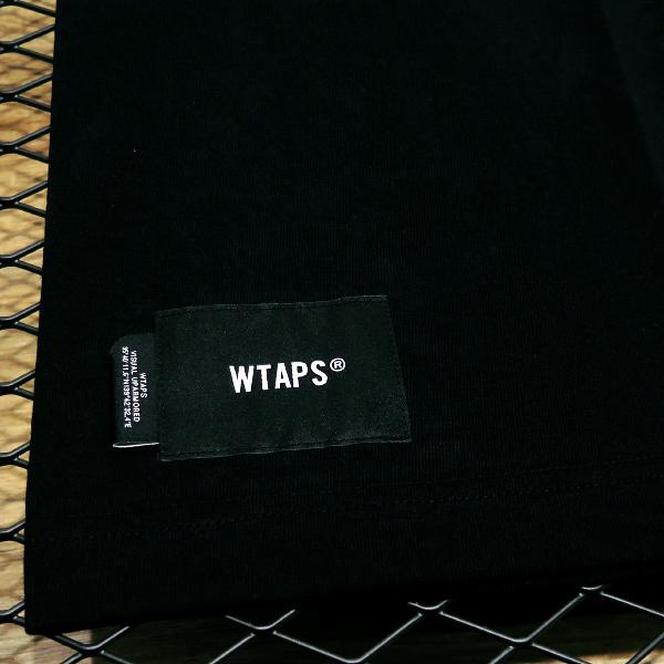 WTAPS ダブルタップス 22SS 40PCT UPARMORED/SS/COTTON 221ATDT-STM05S 40パーセント アップアーマード ショートスリーブ Tシャツ ブラック 半袖｜nanainternational｜04