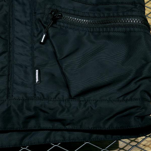 ネイバーフッドベスト NEIGHBORHOOD(ネイバーフッド) / ダウンベスト/L/コットン/GRY