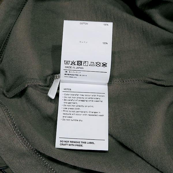WTAPS ダブルタップス 21AW BLANK 02 LS/COTTON 212ATDT-CSM22 WTAPS ダブルタップス 21AW BLANK 02 LS/COTTON 212ATDT-CSM22