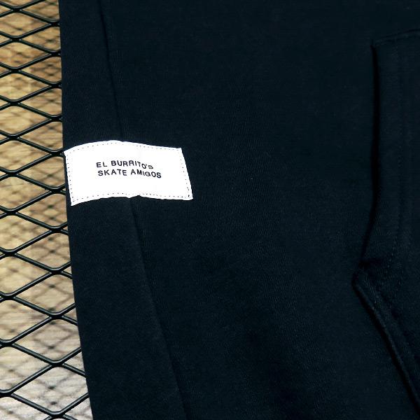 EL BURRITO'S SKATE AMIGOS エルブリトーズスケートアミーゴス CHILL HOODED SWEAT SHIRT チル フーデッド スウェット シャツ フーディー パーカー EL BURRITO'S SKATE AMIGOS エルブリトーズスケートアミーゴス CHILL HOODED SWEAT SHIRT チル フーデッド スウェット シャツ フーディー パーカー