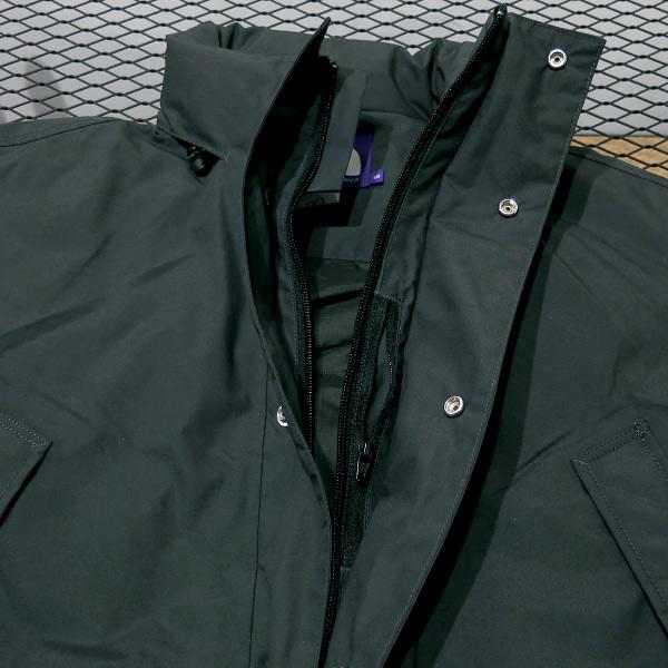 ノースフェイスパープルレーベル 65/35 HYVENT スタンドカラーコート nanamica / ストア限定 65/35 HYVENT Stand Collar Coat