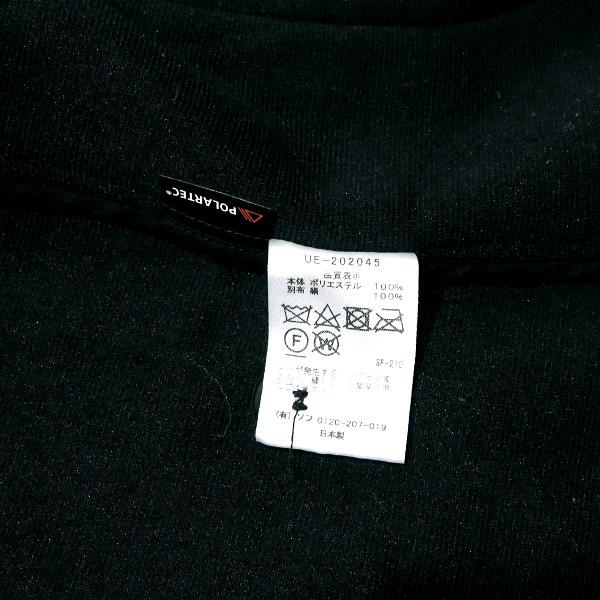 uniform experiment ユニフォームエクスペリメント 20AW POLARTEC FLEECE PIPING JACKET UE-202045 ポーラテック フリース パイピング ジャケット ブラック｜nanainternational｜10