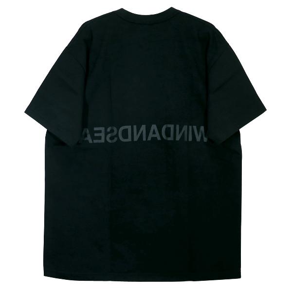 WIND AND SEA × NEIGHBORHOOD / Tシャツ/M/コットン/BLK/221FRWSN-STM04S NEIGHBORHOOD（ネイバーフッド） WIND AND SEA ウィンダンシー x