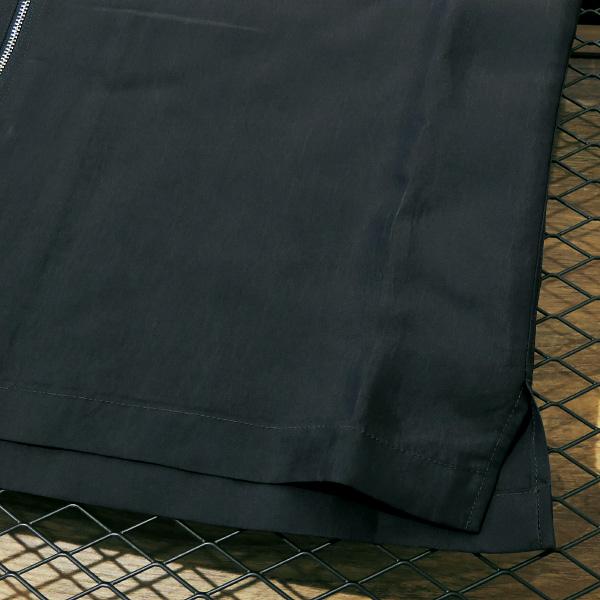 JIL SANDER ジルサンダー シルク混 ロングスリーブ ジップシャツ