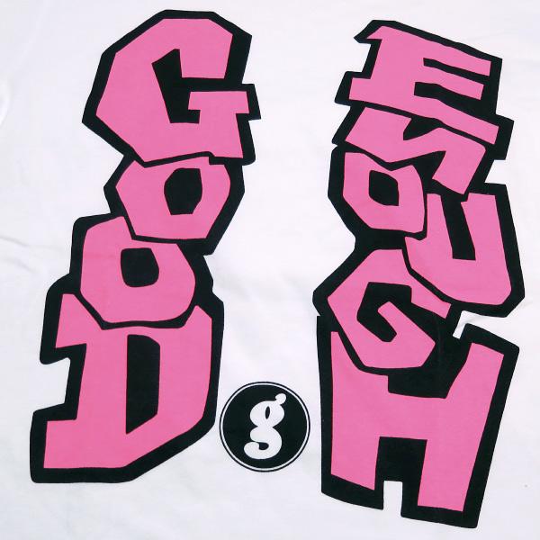 GOODENOUGH GEフェルトロゴ七分袖カットソー サイズ2 GOODENOUGH GE
