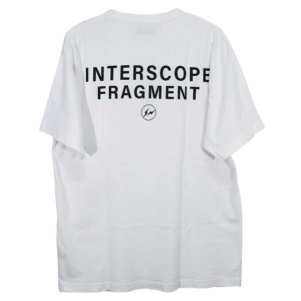 s*w様 新品 fragment forum Tシャツ WHITE XL フラグ fragment design INTERSCOPE インタースコープ x フラグメント