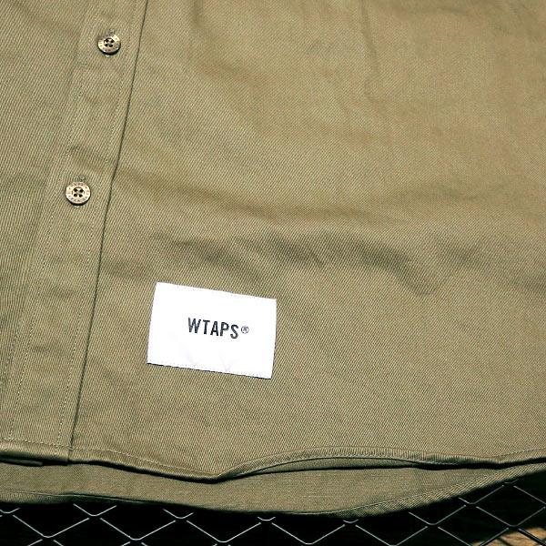WTAPS（ダブルタップス） 22SS BD 01/LS/COTTON.TWILL 221GWDT-SHM01
