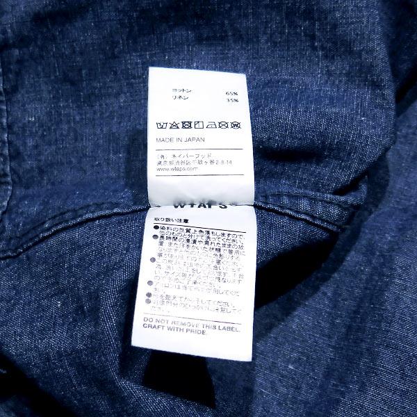 WTAPS（ダブルタップス） 18SS BUDS LS 01/SHIRT.LICO.CHAMBRAY