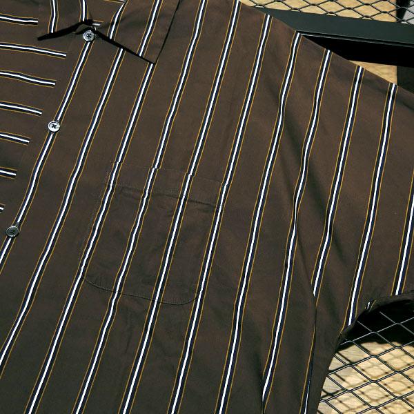 SOPHNET.（ソフネット） SOPHNET. 20SS BOLD STRIPE REGULAR COLLAR