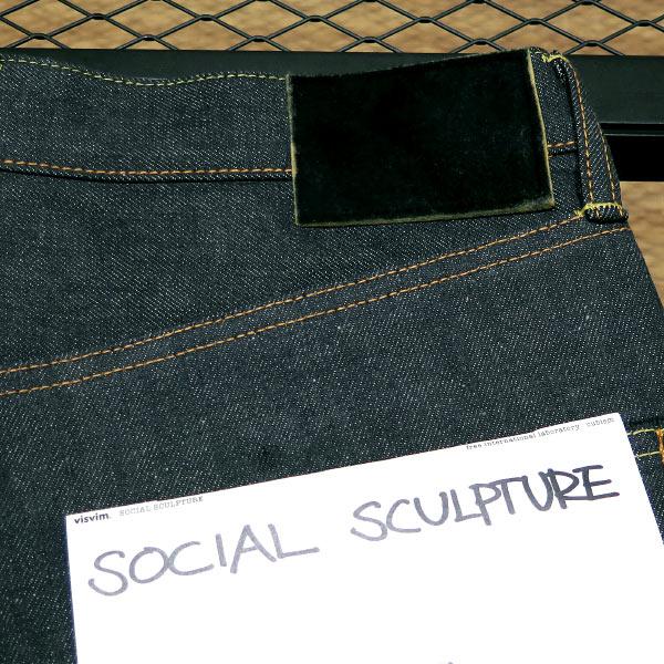 visvim VISVIM ビズビム 21AW SOCIAL SCULPTURE 03 BLK UNWASHED