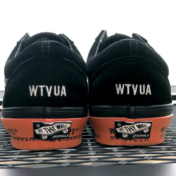 WTAPS Vans Old Skool ブラックスニーカー　26.5 Vans WTAPS コラボ Old Skool Black Orange (VANS/スニーカー