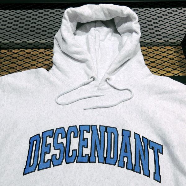 DESCENDANT ディセンダント 18AW TEAM HOODED SWEATSHIRT 182ATDS
