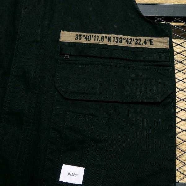 WTAPS ダブルタップス 21SS REP/VEST/COTTON.TWILL 211BRDT-JKM03