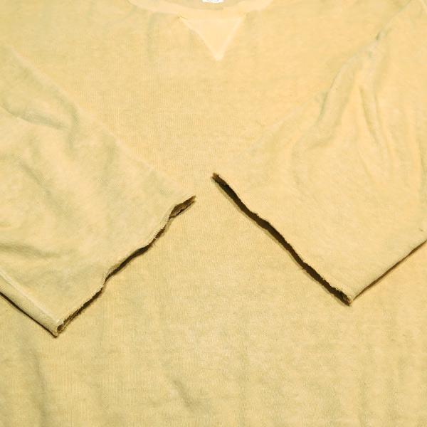 visvim（ヴィズヴィム） ビズビム 21AW JUMBO SWEAT 3/4 (UNEVEN DYE 