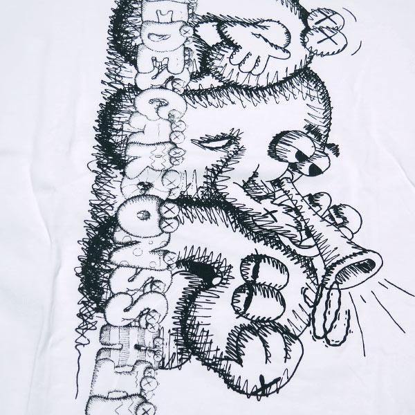 COMME des GARCONS SHIRT コムデギャルソン シャツ x KAWS カウズ TEE