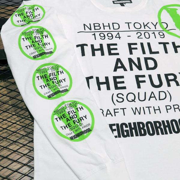NEIGHBORHOOD（ネイバーフッド） x VLONE ヴィローン 19SS NHVL.T-1/C