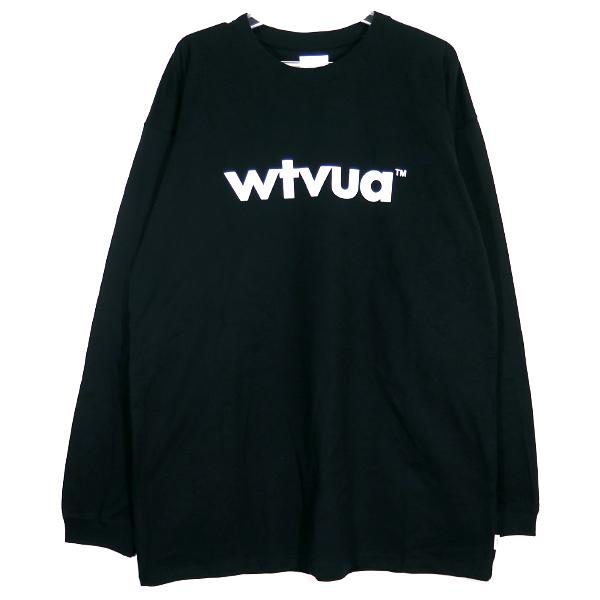 WTAPS ダブルタップス 21AW WTVUA LS TEE 211ATDT-LT01S ロングスリーブ Tシャツ ブラック ロンT 長袖