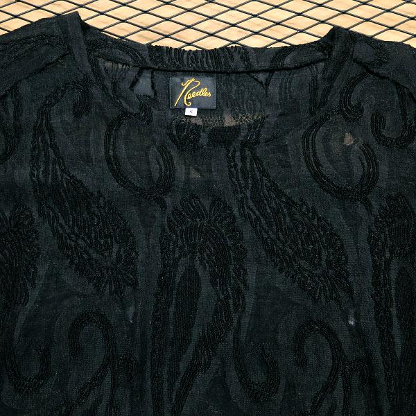 Needles ペイズリー柄　ロンt Needles ニードルズ L/S U NECK TEE-PAISLEY CUT JQ. IN107 U