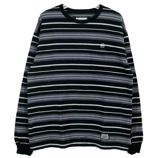 NEIGHBORHOOD（ネイバーフッド） 22AW BORDER CREWNECK LS.CO 222UWNH