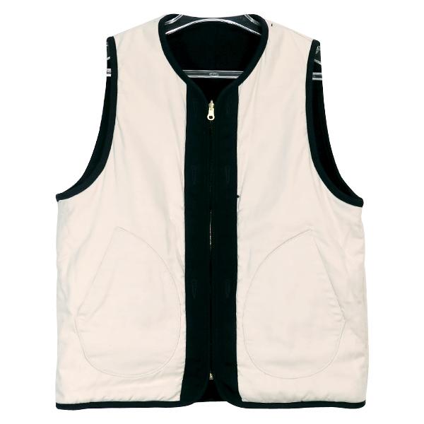 VISVIM ビズビム 18AW WAONA DOWN VEST(W/LI NEP TWEED) 118205013026 ヴィズヴィム ワオナ ダウン ベスト ネイビー トップス｜nanainternational｜03