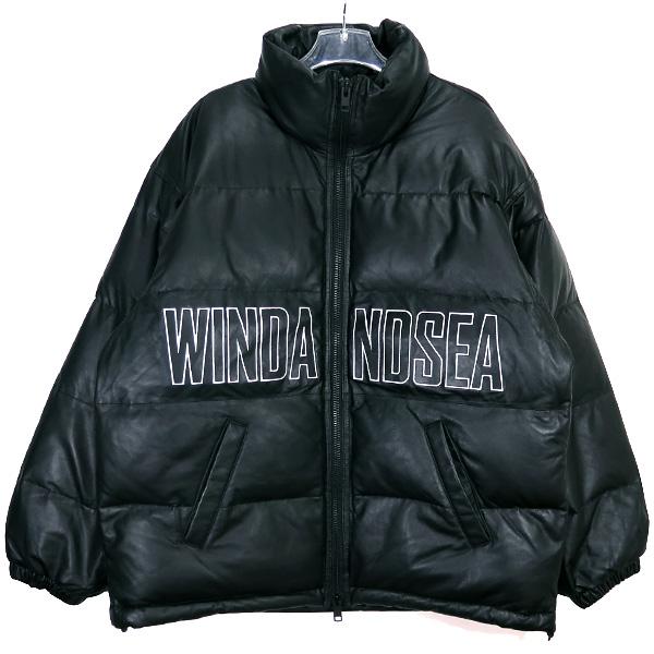 WIND AND SEA（ウィンダンシー） 22AW RAM LEATHER DOWN JACKET WDS