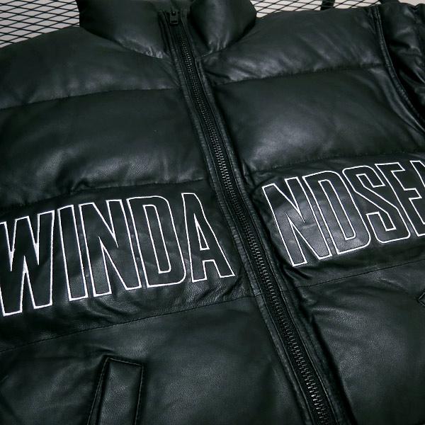 WIND AND SEA ウィンダンシー 22AW RAM LEATHER DOWN JACKET WDS WIND AND SEA ウィンダンシー 22AW RAM LEATHER DOWN JACKET WDS
