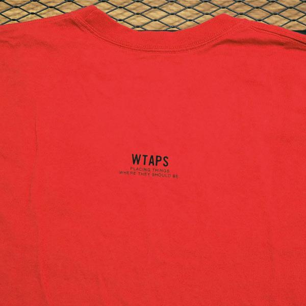 WTAPS（ダブルタップス） D TEE ショートスリーブ Tシャツ レッド 赤