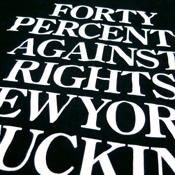 FPAR × Richardson リチャードソン 半袖 Tシャツ XLサイズ FORTY PERCENTS AGAINST RIGHTS FPAR フォーティーパーセント