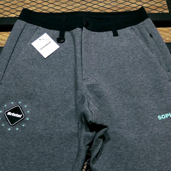 極美品】FCRB テックスウェットフラットヘムパンツ ブラック 5