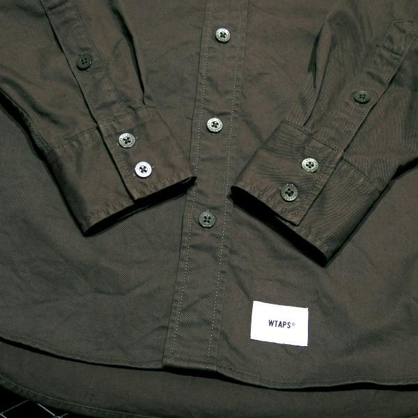 WTAPS ダブルタップス 20AW BD/LS/COTTON.TWILL 202TQDT-SHM03 WTAPS ダブルタップス 20AW BD/LS/COTTON.TWILL 202TQDT-SHM03
