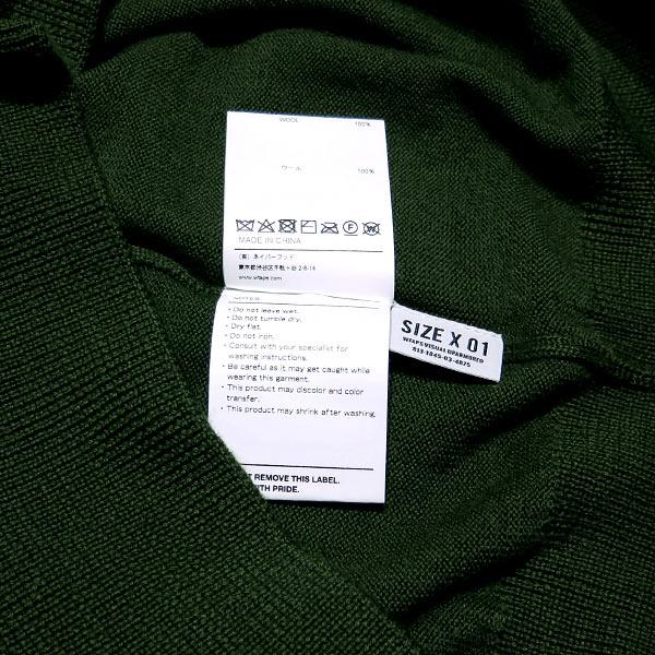 WTAPS（ダブルタップス） 20AW DECK/SWEATER/WOOL 202MADT-KNM01